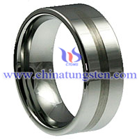 Flat Tungsten Carbide Ring picture