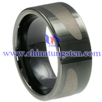 Flat Tungsten Carbide Ring picture