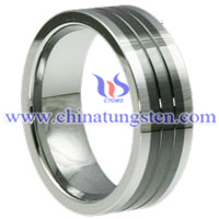 Flat Tungsten Carbide Ring picture