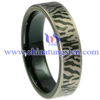 Flat Tungsten Carbide Ring picture
