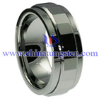 Beveled Tungsten Carbide Ring Picture
