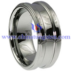 Concaved Tungsten Carbide Ring Picture