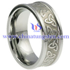 Concaved Tungsten Carbide Ring Picture