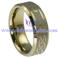 Celtic Tungsten Carbide Ring Picture