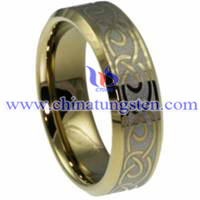 Celtic Tungsten Carbide Ring Picture
