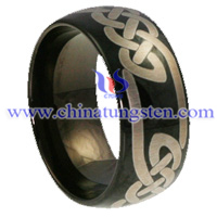 Celtic Tungsten Carbide Ring Picture