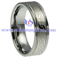 Celtic Tungsten Carbide Ring Picture