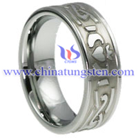 Celtic Tungsten Carbide Ring Picture